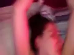 Playing obscene games with a dilettante whore brunette